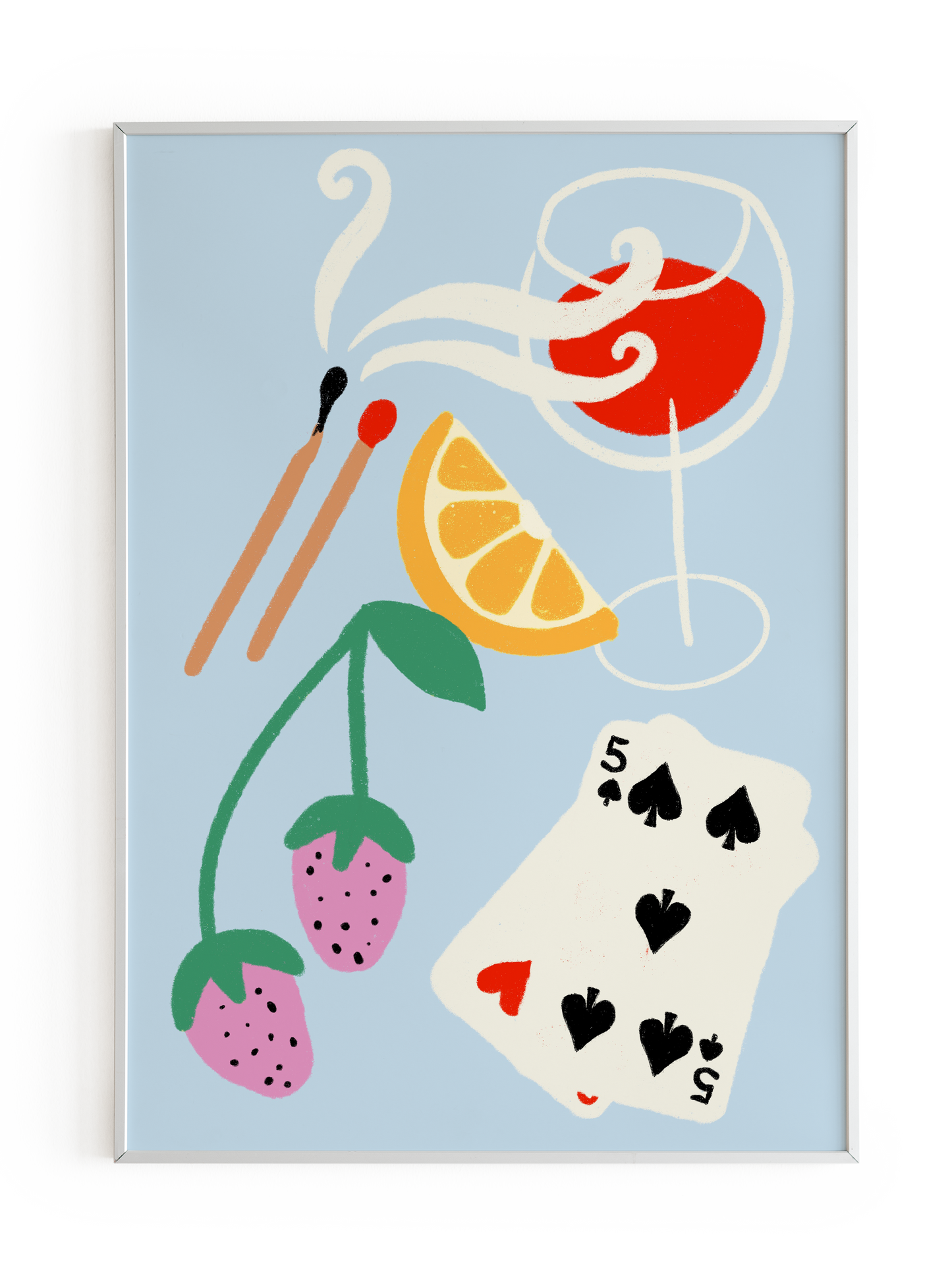 "Gioca di carta" Art Print