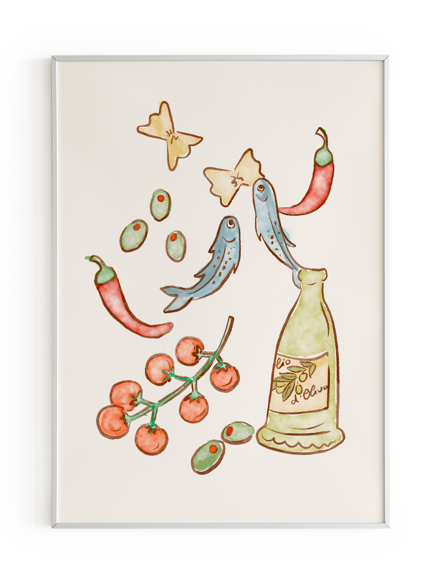 "La cucina" Art Print