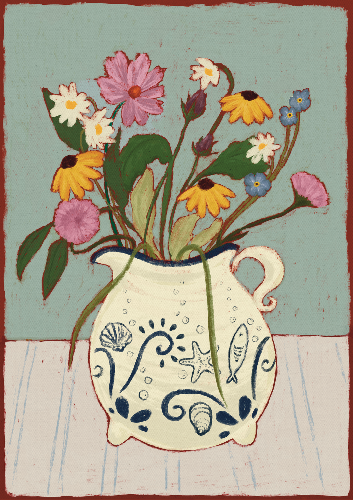 "Wildflowers" Art Print
