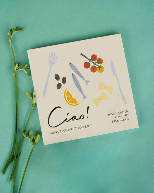 "La Grande Festa" Invitation Template