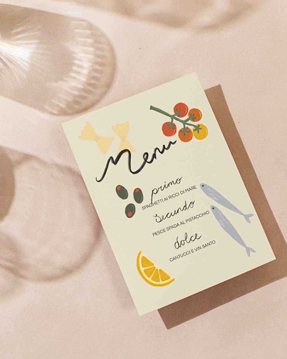 "La Grande Festa" Menu Template