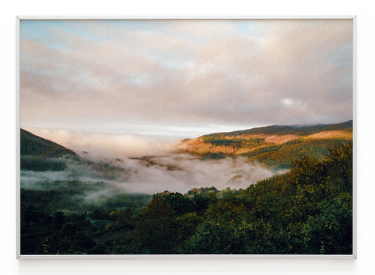 "Nebbia dell'alba" Art Print