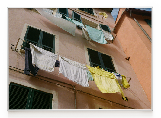 "Linea di lavaggio" Art Print
