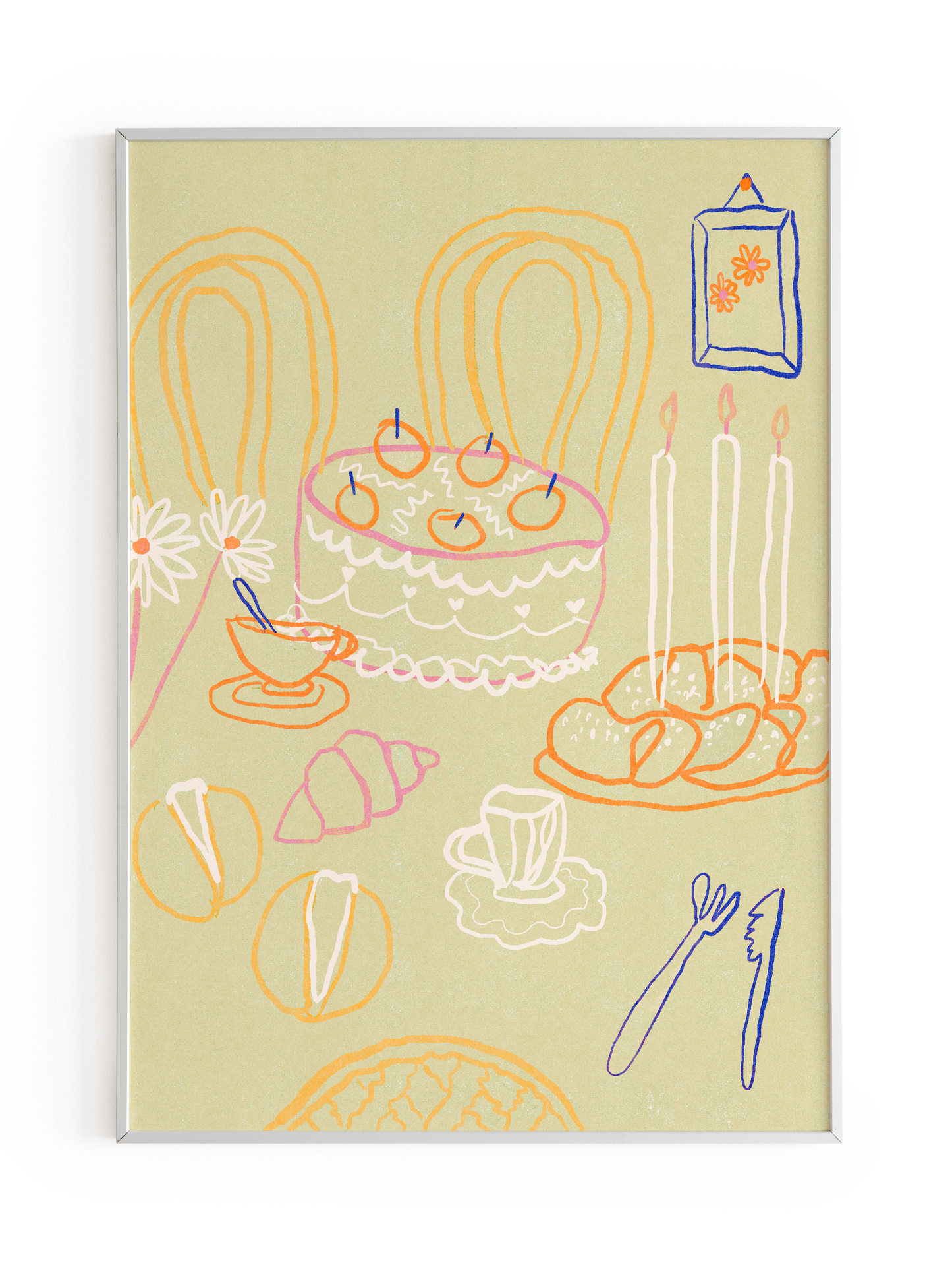 "Tea Party" Art Print